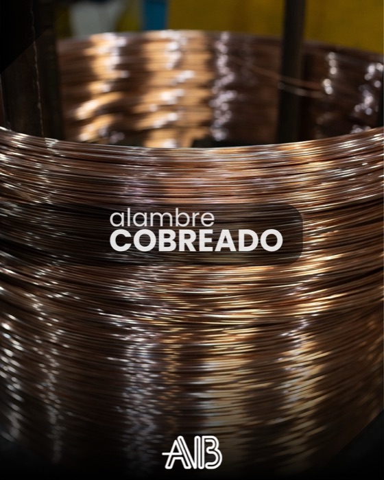Alambre cobreado